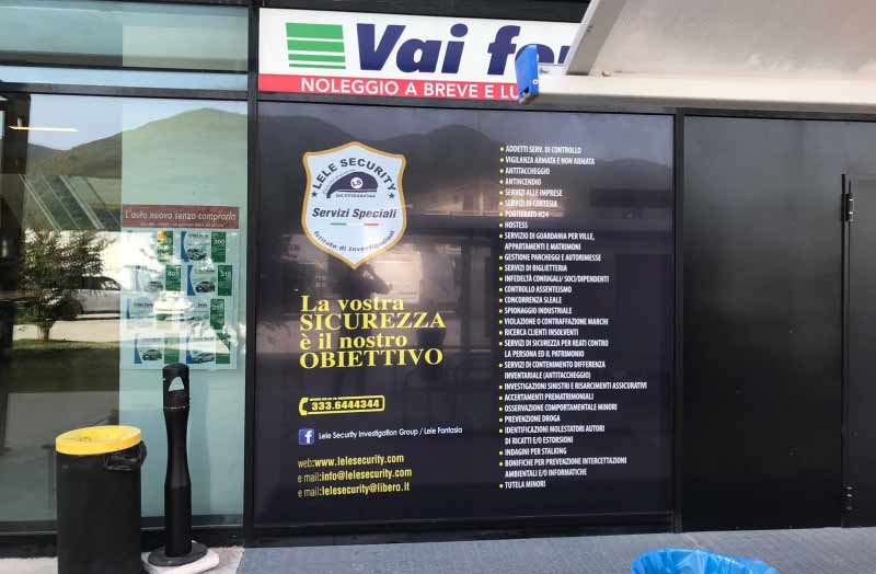 allestimento vetrine professionale